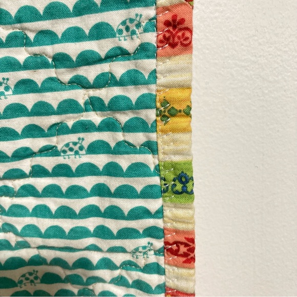 Handmade ALIENS MARTIANS OUTER SPACE Quilt Blanket 41 x 34 inches - Picture 9 of 12